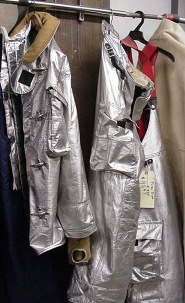 Firemen's suits with the crotch ripped out -- $99.97!