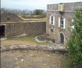 A view of Fort Napoleon, Les Saintes, French West Indies.